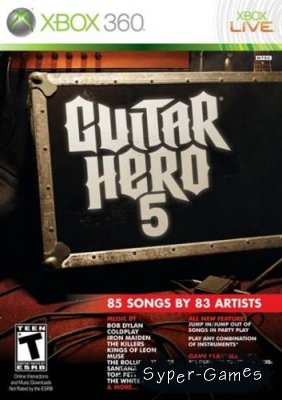 Guitar Hero 5 (2009/ENG/MULTI5/XBOX360)