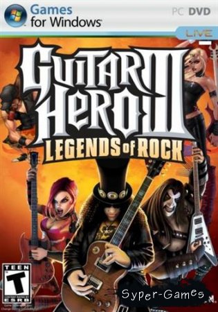 Guitar Hero 3:  /Gutar Hero 3: Legends Of Rock (2008/Eng/PC) Repack by PUNISHER