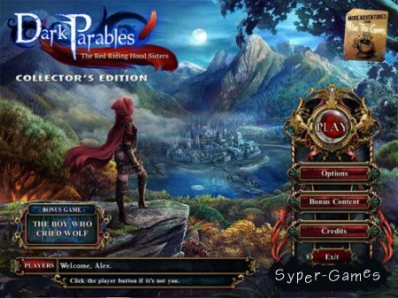 Dark Parables 4: The Red Riding Hood Sisters Collectors Edition (2012/Eng)