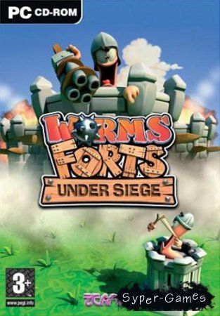 Worms Forts: Under Siege (2004/PC/RUS)