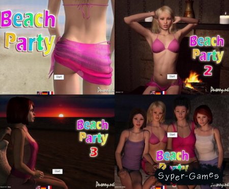 Beach party 1-4 (2013/RUS/PC)