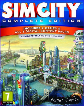 SimCity: Complete Edition (2014/RUS/ENG/RePack by xatab)